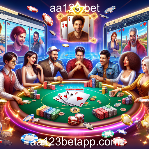 Explorando os Jogos de Poker no aa123 bet